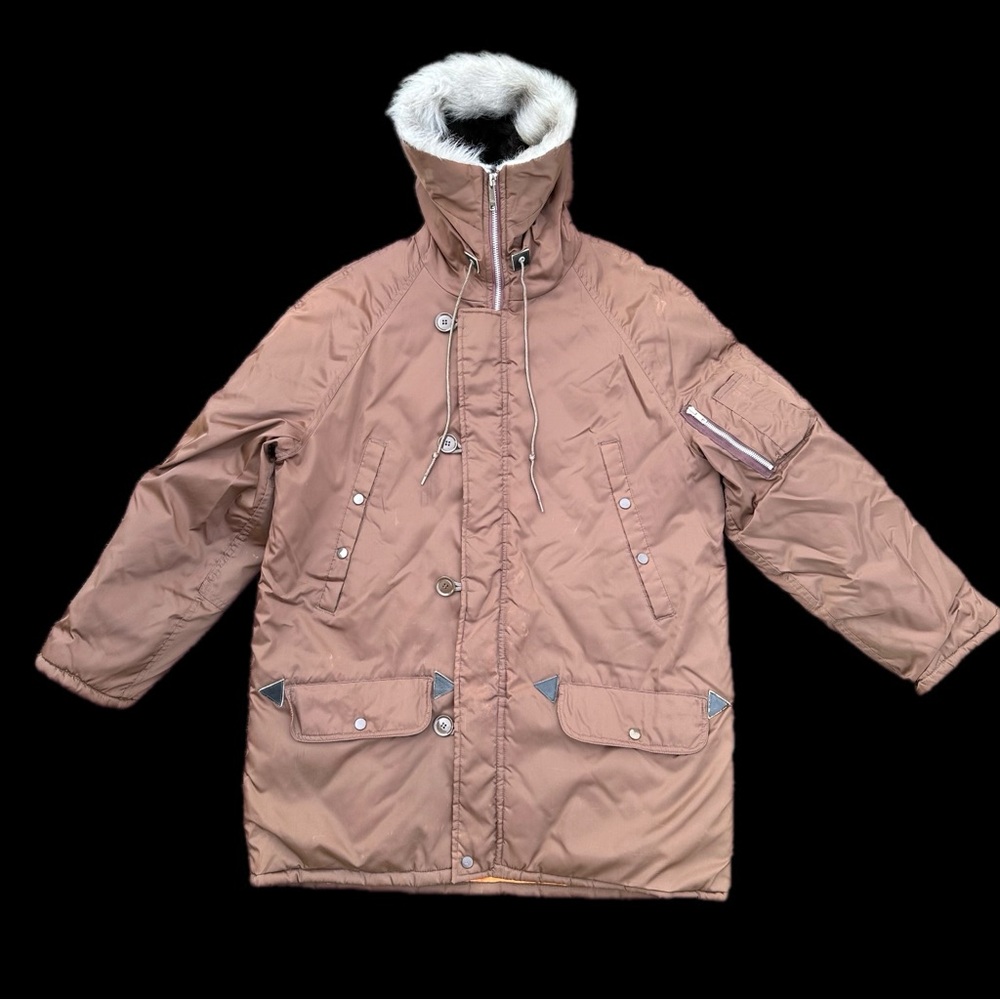 Vintage Snorkel Foster Menswear skiwear/winter-wear nylon hooded jacket size L